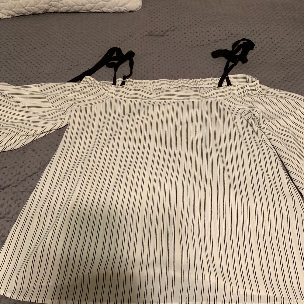 Cold shoulder blouse